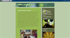 Desktop Screenshot of meghanedwardson.blogspot.com
