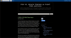 Desktop Screenshot of foxvsbeach.blogspot.com