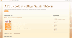 Desktop Screenshot of apeltherese.blogspot.com