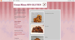 Desktop Screenshot of cosasricasglutenfree.blogspot.com