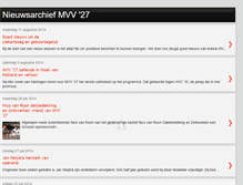 Tablet Screenshot of mvv27.blogspot.com
