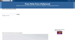 Desktop Screenshot of funz-only-funz-hollywood.blogspot.com