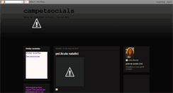 Desktop Screenshot of campetsocials.blogspot.com