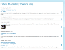 Tablet Screenshot of pastorfumctc.blogspot.com