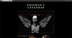 Desktop Screenshot of enigmasyleyendas.blogspot.com