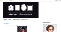 Desktop Screenshot of kintypephotography.blogspot.com