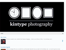 Tablet Screenshot of kintypephotography.blogspot.com