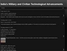 Tablet Screenshot of indiandefenseresearch.blogspot.com