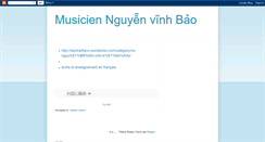 Desktop Screenshot of nguyenvinhbao.blogspot.com