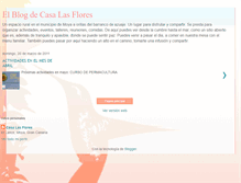 Tablet Screenshot of casa-las-flores.blogspot.com