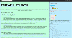 Desktop Screenshot of farewellatlantis.blogspot.com