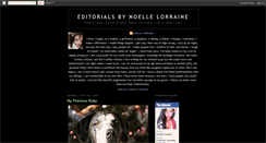 Desktop Screenshot of noellelorrainephotography.blogspot.com
