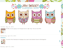 Tablet Screenshot of jenskelley.blogspot.com