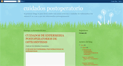 Desktop Screenshot of cuidadospostoperatorio.blogspot.com