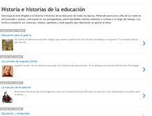 Tablet Screenshot of numa-historiasdelaeducacion.blogspot.com