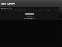 Tablet Screenshot of kbyteec.blogspot.com