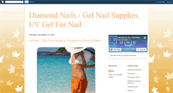 Desktop Screenshot of diamondnailsuv.blogspot.com