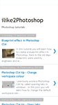 Mobile Screenshot of ilike2photoshop.blogspot.com