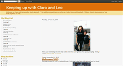 Desktop Screenshot of clarabandleo.blogspot.com