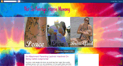 Desktop Screenshot of notsoaveragehippiemommy.blogspot.com