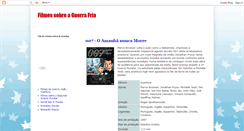Desktop Screenshot of filmesguerrafria.blogspot.com