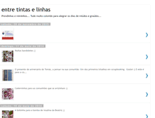 Tablet Screenshot of entretintaselinhas.blogspot.com