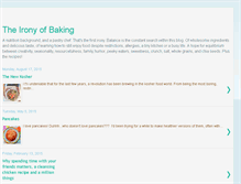 Tablet Screenshot of ironyofbaking.blogspot.com