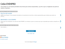 Tablet Screenshot of casaevenpro.blogspot.com