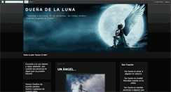 Desktop Screenshot of duenadelaluna.blogspot.com