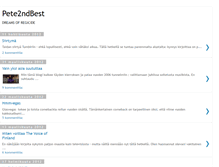 Tablet Screenshot of pete2ndbest.blogspot.com