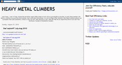 Desktop Screenshot of heavymetalclimbers.blogspot.com