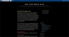 Desktop Screenshot of dogstarmediablog.blogspot.com