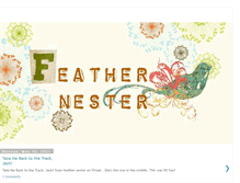 Tablet Screenshot of feathernester.blogspot.com