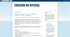 Desktop Screenshot of evasionouvitoria.blogspot.com