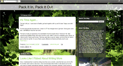 Desktop Screenshot of packitinpackitout.blogspot.com
