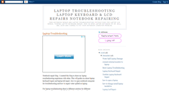 Desktop Screenshot of notebookrepairs.blogspot.com