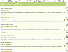 Tablet Screenshot of manuelarroyoprofe.blogspot.com