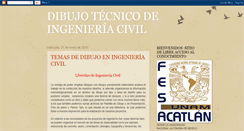 Desktop Screenshot of dibujotecnicodeingenieriacivil.blogspot.com