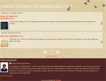 Tablet Screenshot of dibujotecnicodeingenieriacivil.blogspot.com