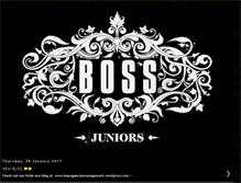 Tablet Screenshot of bossmodeljuniors.blogspot.com