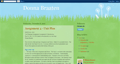 Desktop Screenshot of donnabraaten.blogspot.com