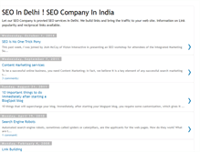 Tablet Screenshot of delhiseo.blogspot.com