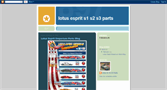 Desktop Screenshot of lotusespritcars.blogspot.com