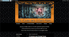 Desktop Screenshot of clanlobogris.blogspot.com