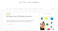 Desktop Screenshot of ivanteh-runningman.blogspot.com