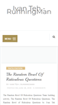 Mobile Screenshot of ivanteh-runningman.blogspot.com