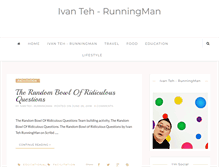 Tablet Screenshot of ivanteh-runningman.blogspot.com