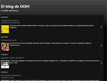 Tablet Screenshot of elblogdeooh.blogspot.com