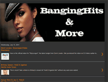 Tablet Screenshot of banginghits.blogspot.com