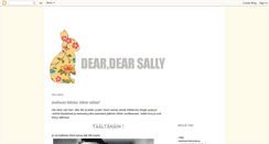 Desktop Screenshot of dear-dear-sally.blogspot.com